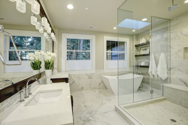 Spacious Master Bath with Large Shower